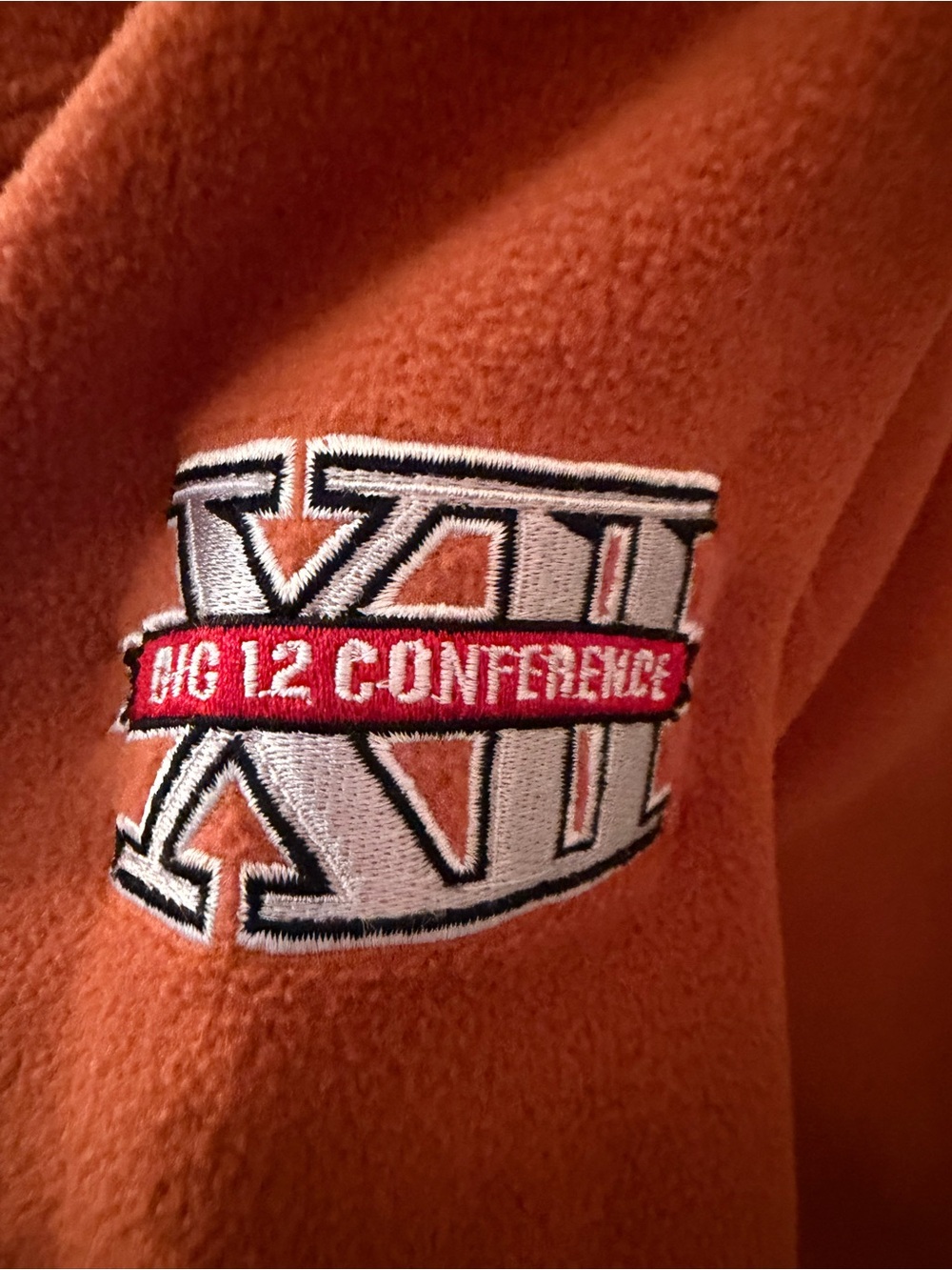 Men's Texas Longhorns Full Zip Fleece Jacket College Football University Texas - Picture 4 of 8